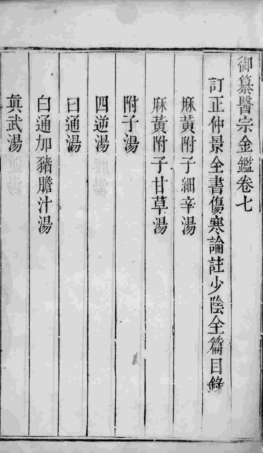 医宗金鉴  卷6
